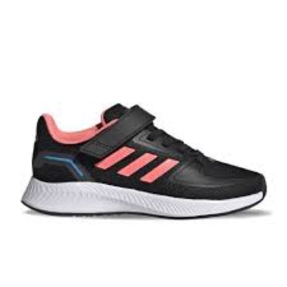 Size 7 Toddler adidas Kids Sneakers Black and Pink